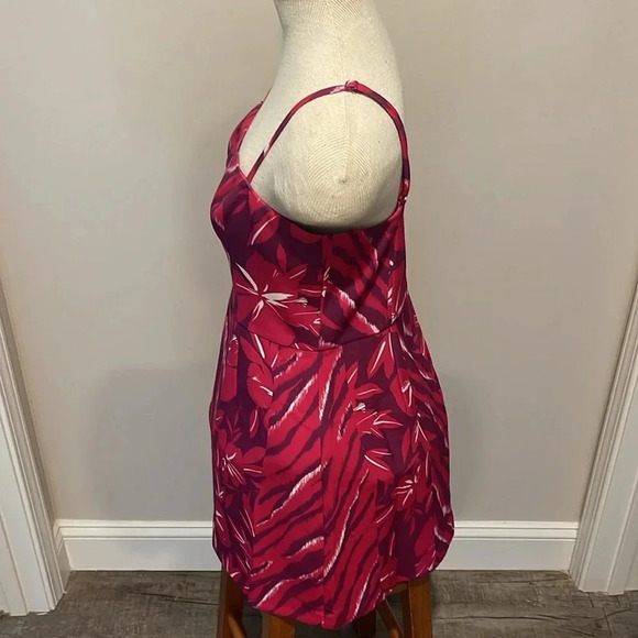 NWT!! French Connection - Berina Sweetheart Sundress - Pink/Purple - Size 8 - Picture 9 of 10